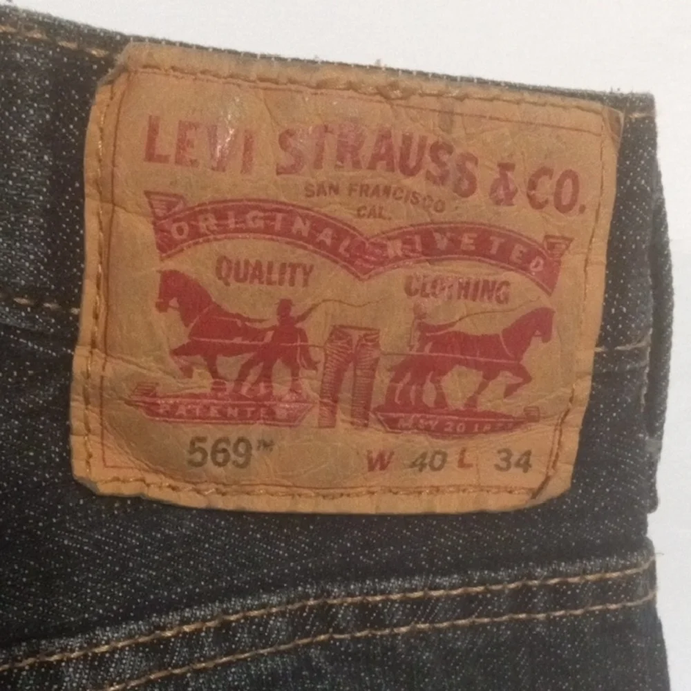 Levi's569  Big Men's Men's Blue Straight Jeans